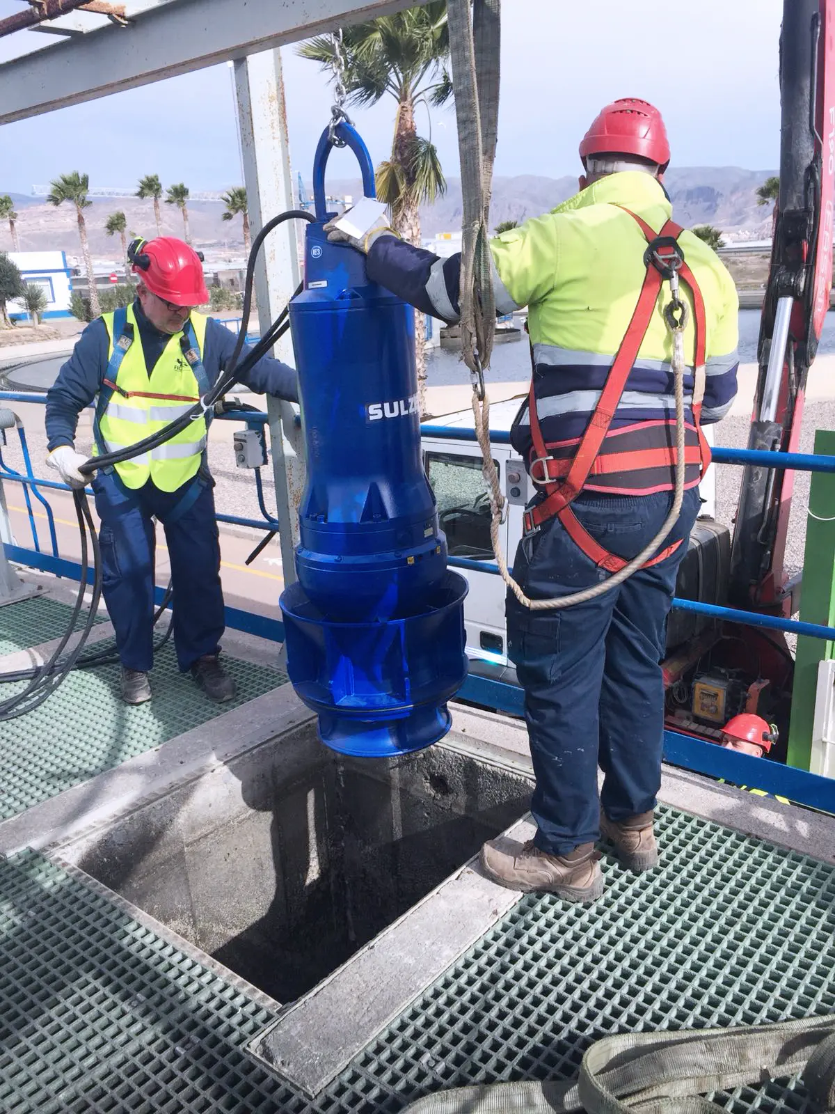 Sistema de Bombeo EDAR